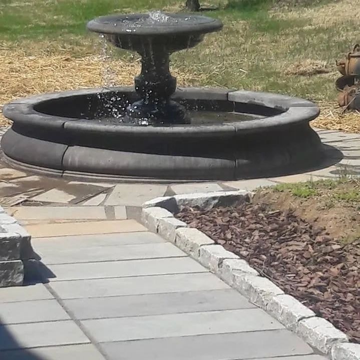 Custom stonework at the Kentucky Horse Park