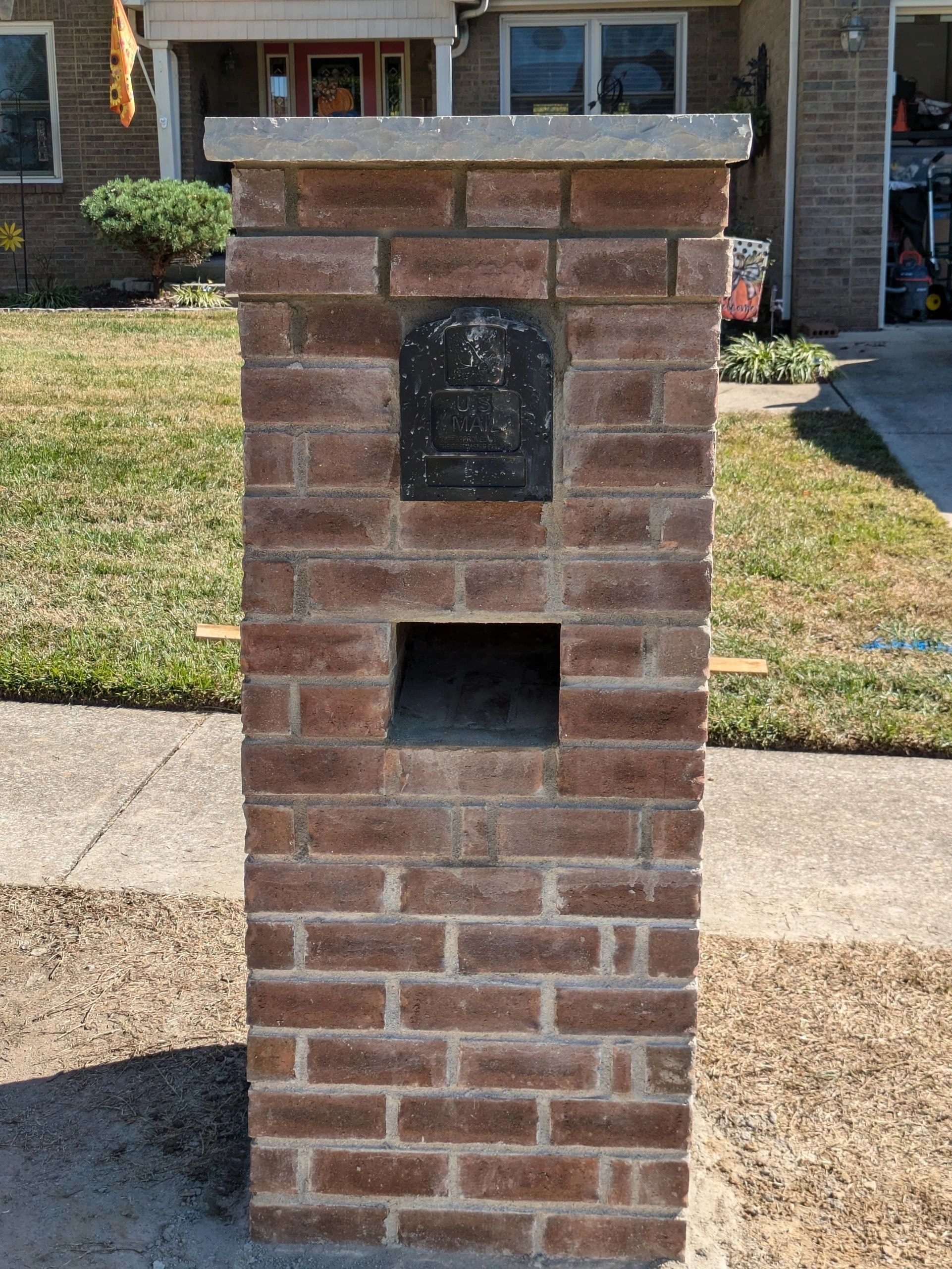 Stone Blue Hardscape project